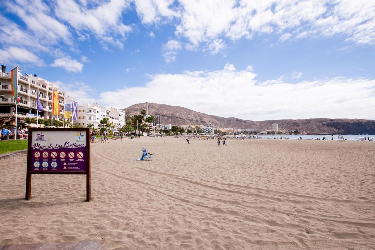 Apartment Los Cristianos Center Bagian luar foto